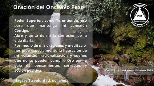 Oración del Onceavo Paso de Neuróticos Anónimos